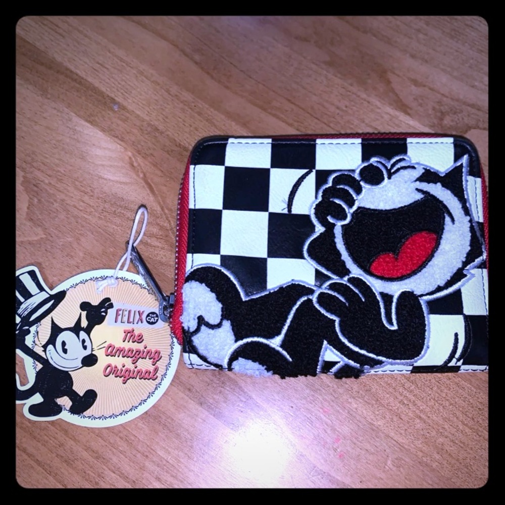 Loungefly Felix the Cat wallet NWT